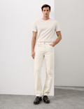 Straight Fit Italian Soft Touch Jeans