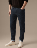Tapered Fit Stretch Jeans