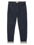 Tapered Fit Stretch Jeans