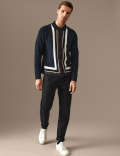 Tapered Fit Stretch Jeans