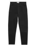 Tapered Fit Stretch Jeans
