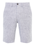Linen Striped Shorts