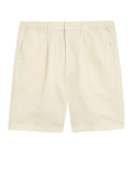 Cotton Linen Elasticated Waist Chino Shorts