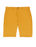 Linen Mix Plain Regular Fit Shorts