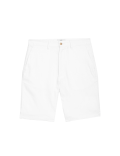 Linen Mix Plain Regular Fit Shorts