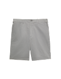 Half-Elasticated Waist Stretch Chino Shorts