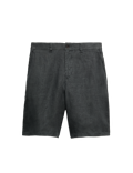 Loose Fit Pure Linen Chino Shorts