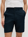 Linen Blend Chino Shorts