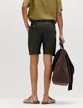 Linen Blend Chino Shorts