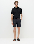 Linen Blend Chino Shorts
