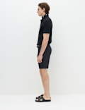Linen Blend Chino Shorts
