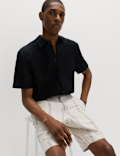 Linen Blend Chino Shorts