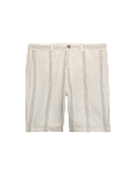 Linen Blend Chino Shorts