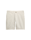Linen Blend Chino Shorts