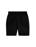 Linen Blend Elasticated Waist Stretch Shorts