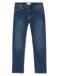 Straight Fit Stretch Jeans