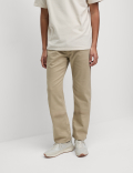 Straight Fit Stretch Jeans