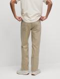 Straight Fit Stretch Jeans