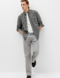Straight Fit Stretch Jeans