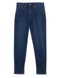 Tapered Fit Stretch Jeans