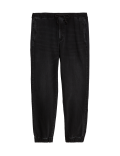 Regular Fit Jersey Cuffed Jogger Jeans