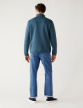 Loose Fit Rigid Vintage Wash Jeans