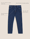 Recycled Cotton Tapered Fit Jeans