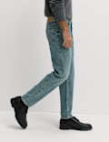 Authentic Tapered Fit Stretch Jeans