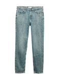 Authentic Tapered Fit Stretch Jeans