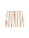 Pure Cotton Striped Shorter Shorts