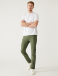 Slim Fit Tea Dyed Stretch Jeans