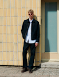 Loose Fit Pure Cotton Utility Trousers