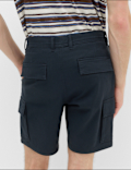 Straight Fit Stretch Cargo Short