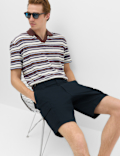 Straight Fit Stretch Cargo Short