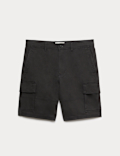 Straight Fit Stretch Cargo Short