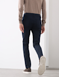 Slim Fit Performance Twill 5 Pocket Trousers