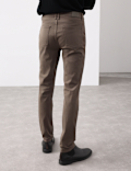 Slim Fit Performance Twill 5 Pocket Trousers