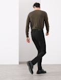 Cotton Rich Twill Performance Trousers