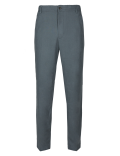 Regular Fit Linen Rich Trousers