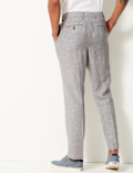 Tailored Fit Pure Linen Trousers