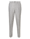 Tailored Fit Pure Linen Trousers