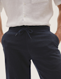 Regular Fit Linen Trousers