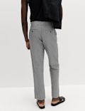 Regular Fit Linen Blend Chinos