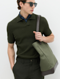 Regular Fit Linen Blend Chinos