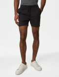 Elasticated Waist Shorter Length Stretch Shorts'