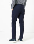 Slim Fit Textured Stretch Chinos