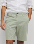 Regular Fit Stretch Chino Shorts