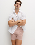 Regular Fit Stretch Chino Shorts