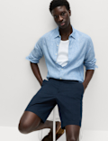 Regular Fit Stretch Chino Shorts