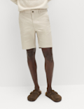 Regular Fit Stretch Chino Shorts